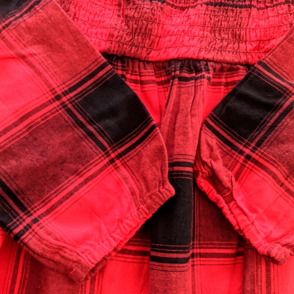 GAP Kids Buffalo Plaid Smocked Print Dress - Picture 3 of 7